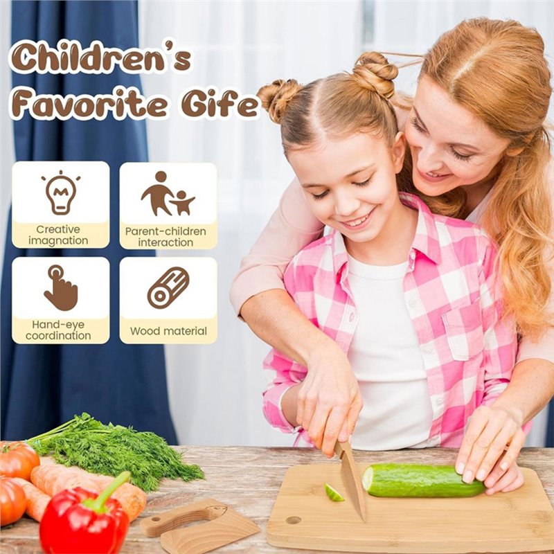 SHGO – Ahşap Çocuk Bıçağı ve K - Kitchen Kids Baking Set incelemesi ve fiyatı