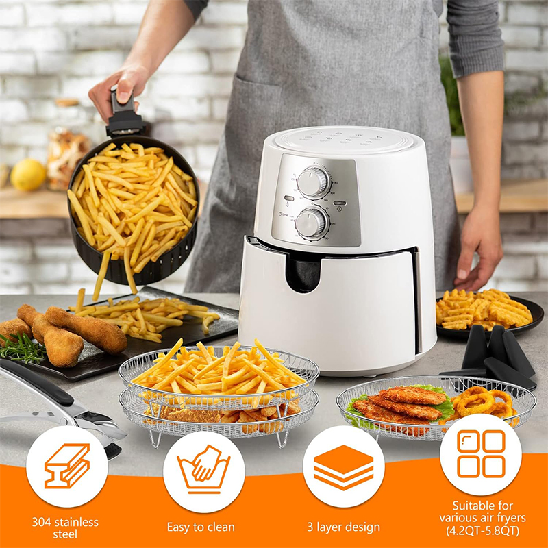 3 katmanlı Hava Fritöz Rafı Is - Kitchen Baking Rack incelemesi ve fiyatı